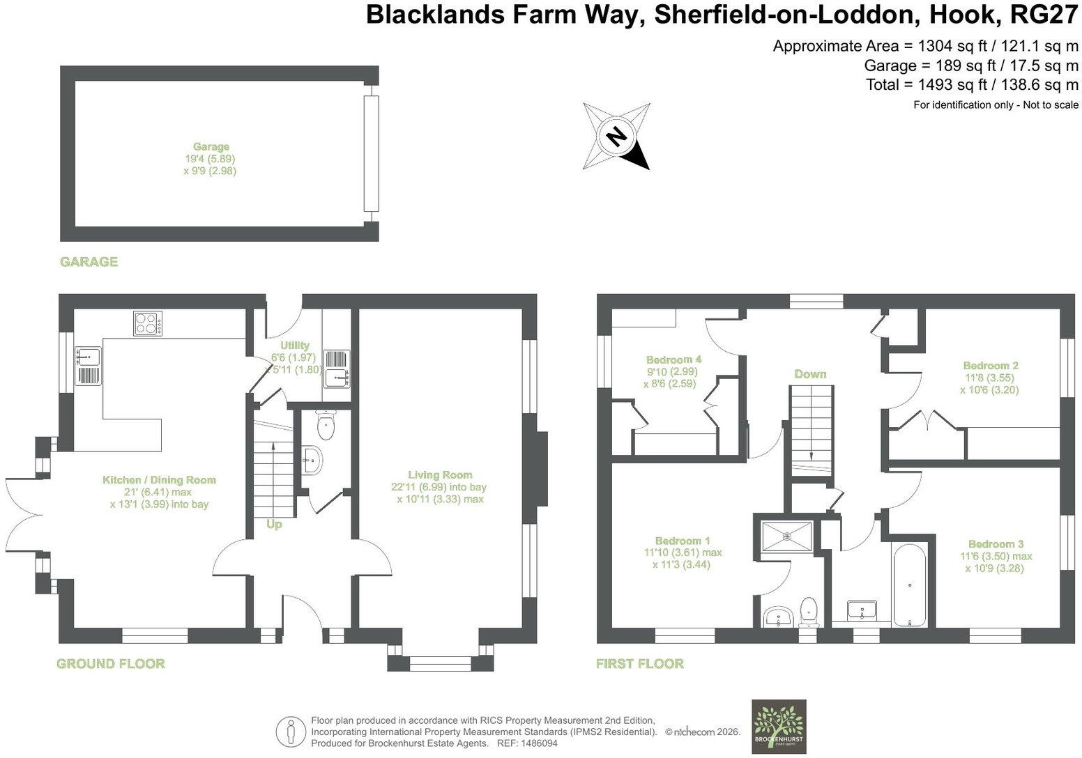 Blacklands Farm Way, Sherfield-on-Loddon floorplan