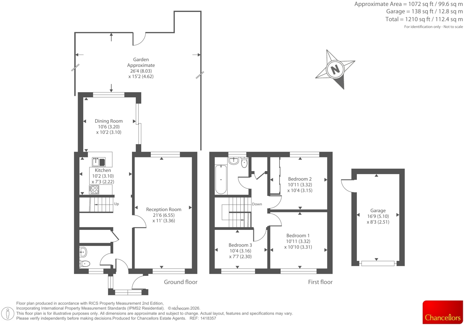 Pampas Close, Carterton, OX18 floorplan