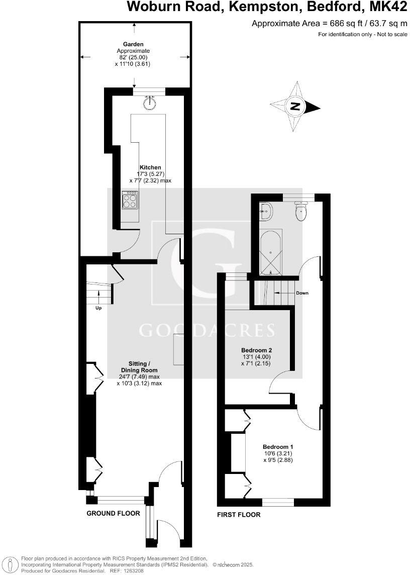 Woburn Road, Bedford floorplan