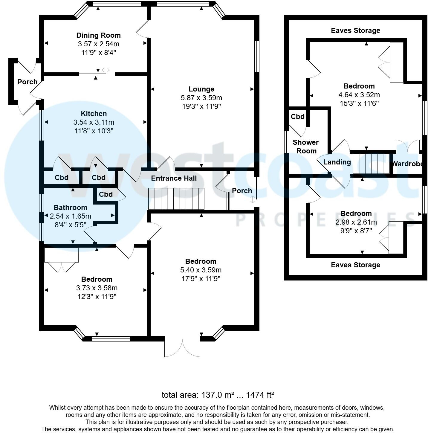 Margaret Crescent, Burnham-on-Sea, Somerset, TA8 floorplan