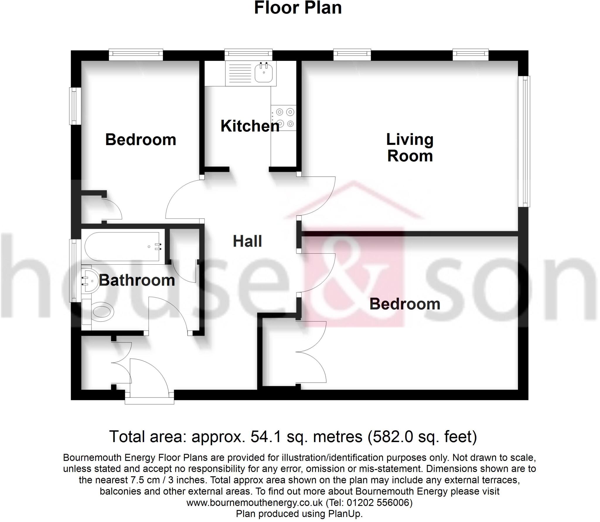 Exbourne Manor, 37 Christchurch Road, Bournemouth, BH1 floorplan