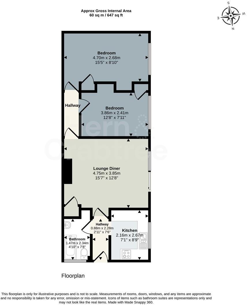Fairwood Road, Llandaff, Cardiff floorplan