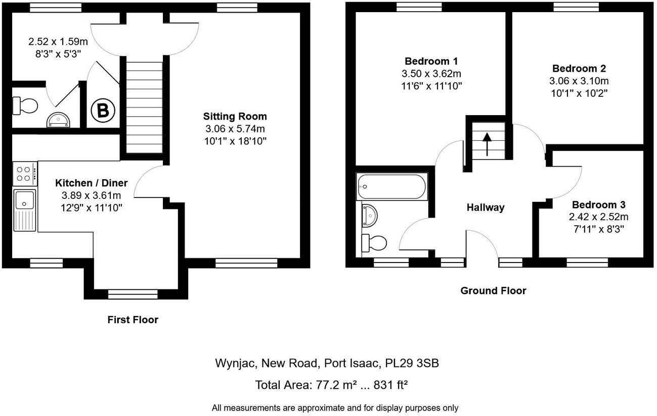 New Road, Port Isaac, PL29 3SB floorplan