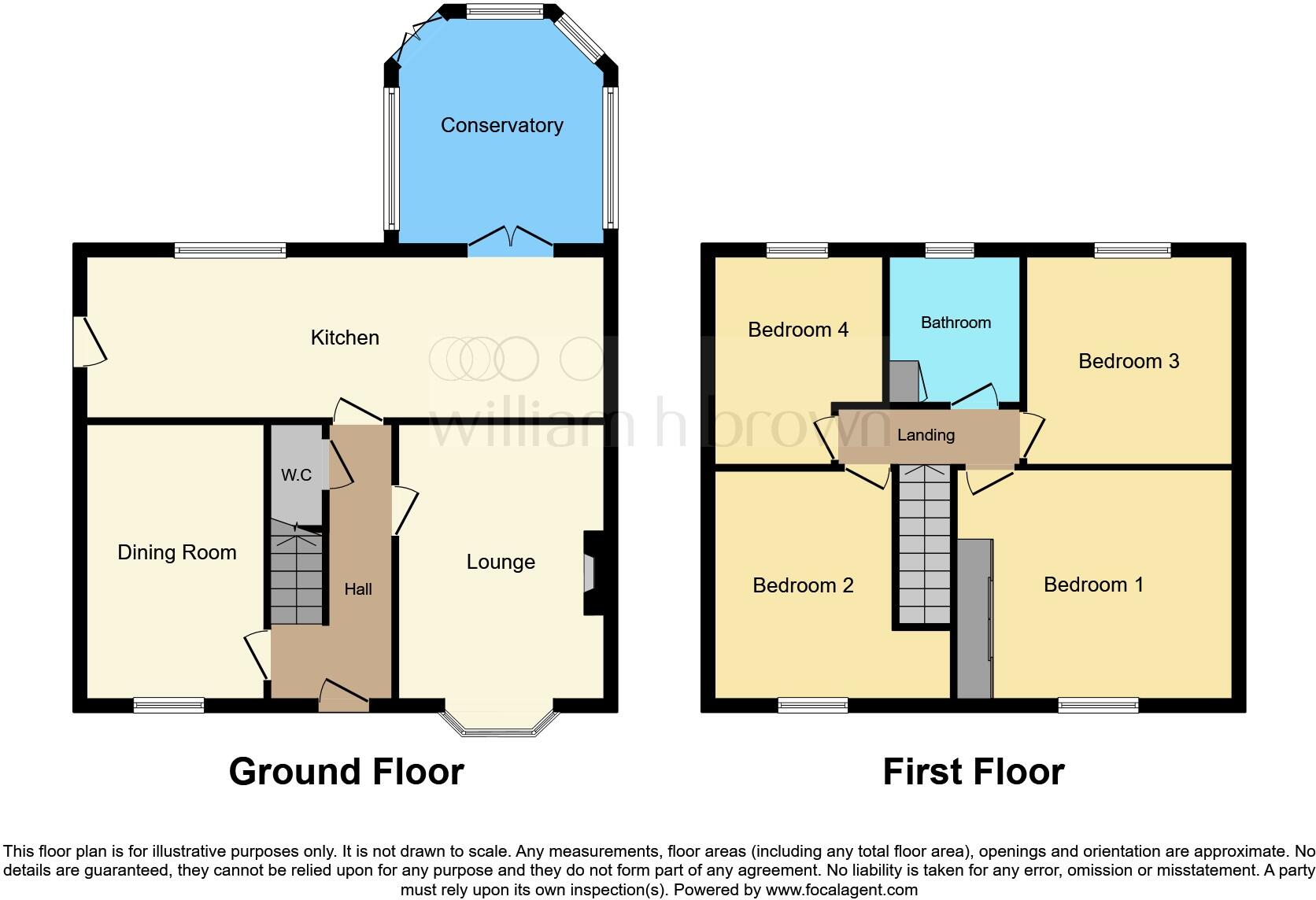 Hillcrest Close, CASTLEFORD floorplan