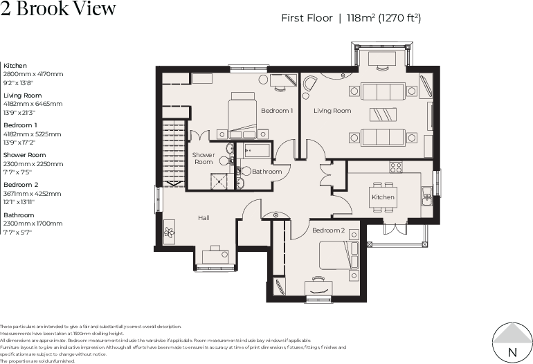 2 Brook View, Richmond Villages Letcombe Regis, South Street, Letcombe Regis, Wantage, Oxfordshire floorplan