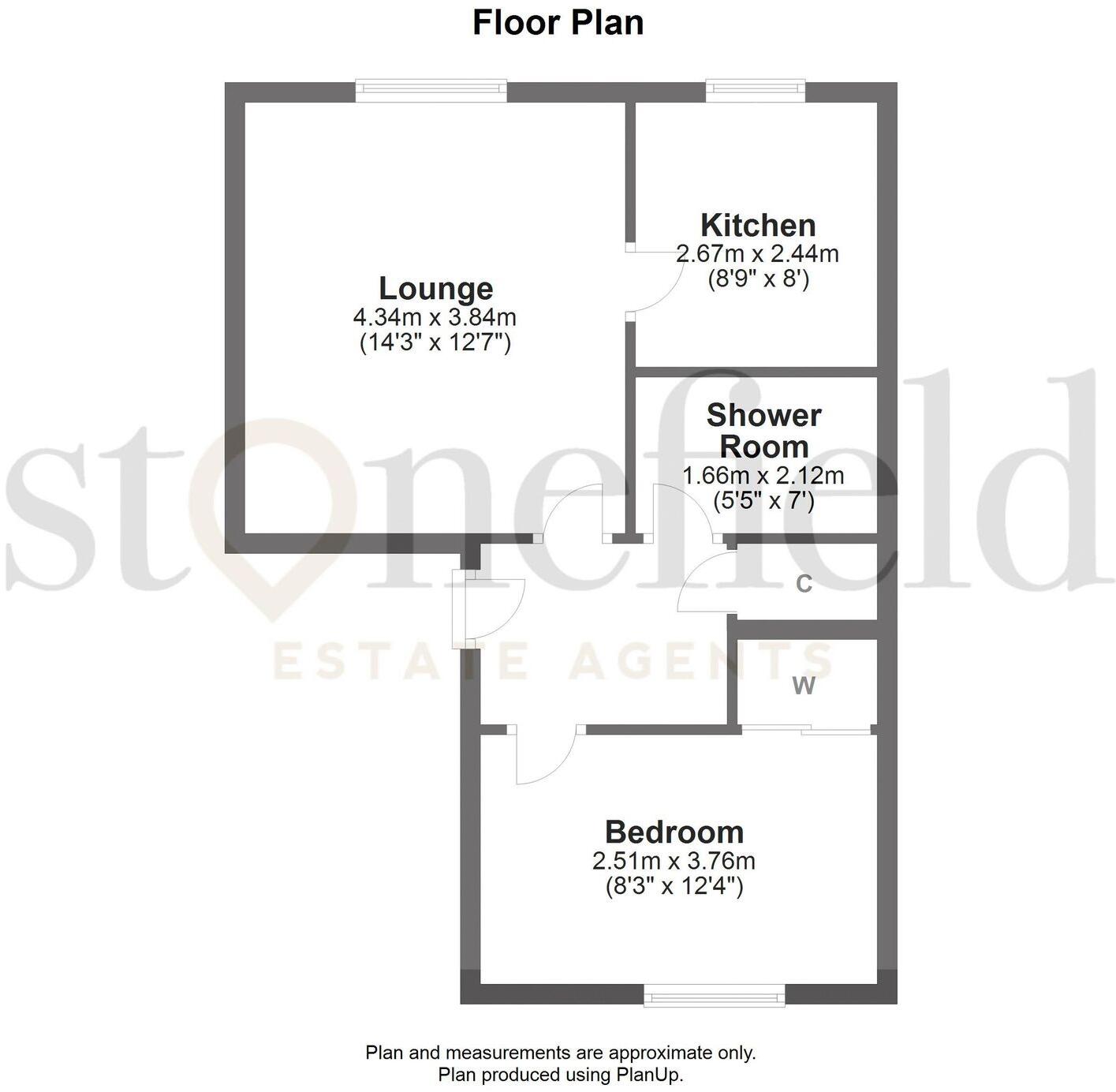 2D, North Harbour Street, Ayr, KA8 floorplan