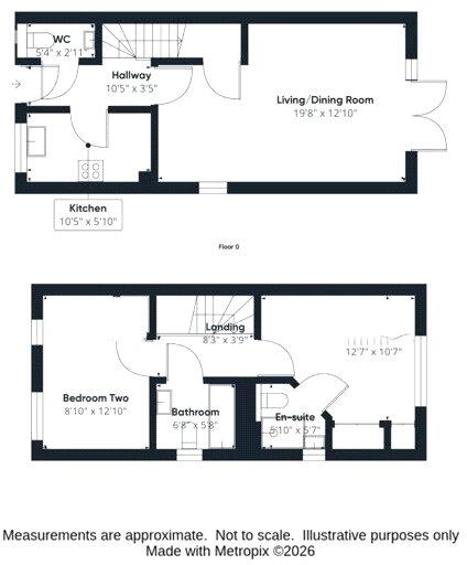 Square Field Way, Ash, Surrey, GU12 floorplan