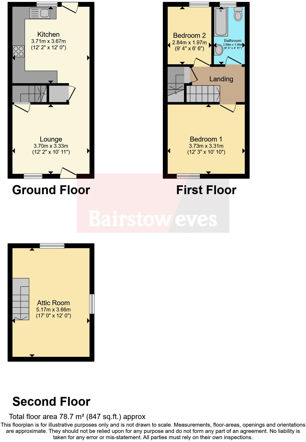 Wood Street, MANSFIELD, Nottinghamshire, NG18 floorplan