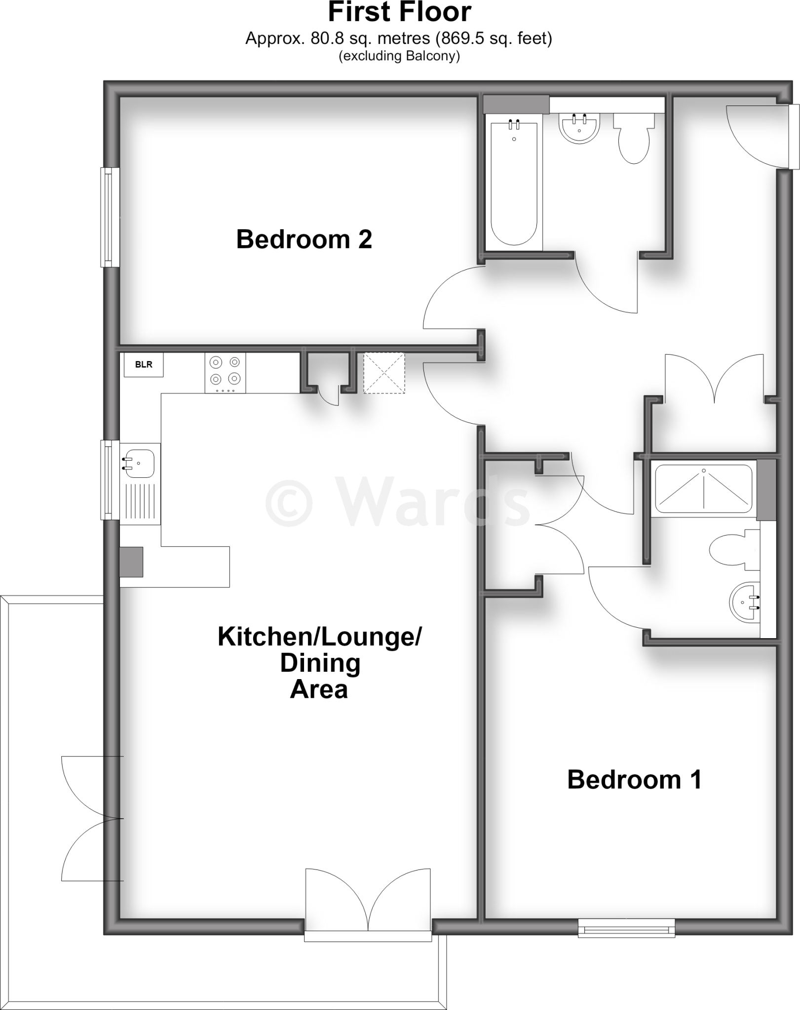 Eyres Drive, Castle Hill, Ebbsfleet Valley, Kent floorplan