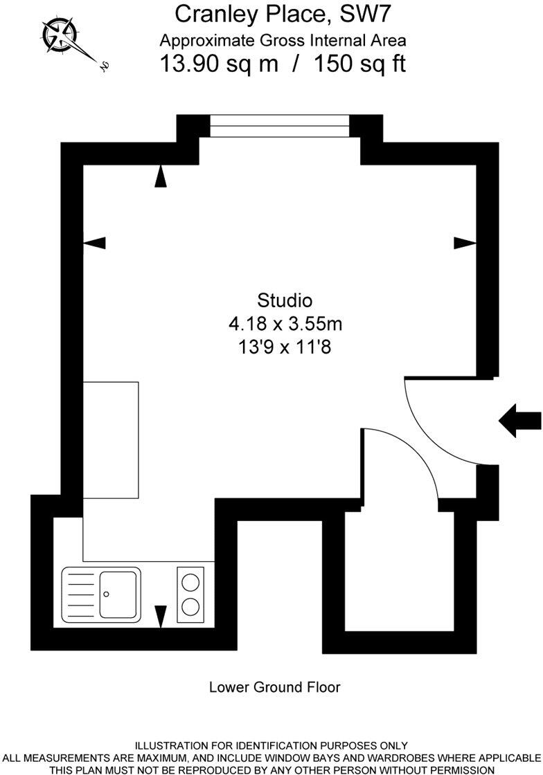 Cranley Place, South Kensington, London, SW7 floorplan
