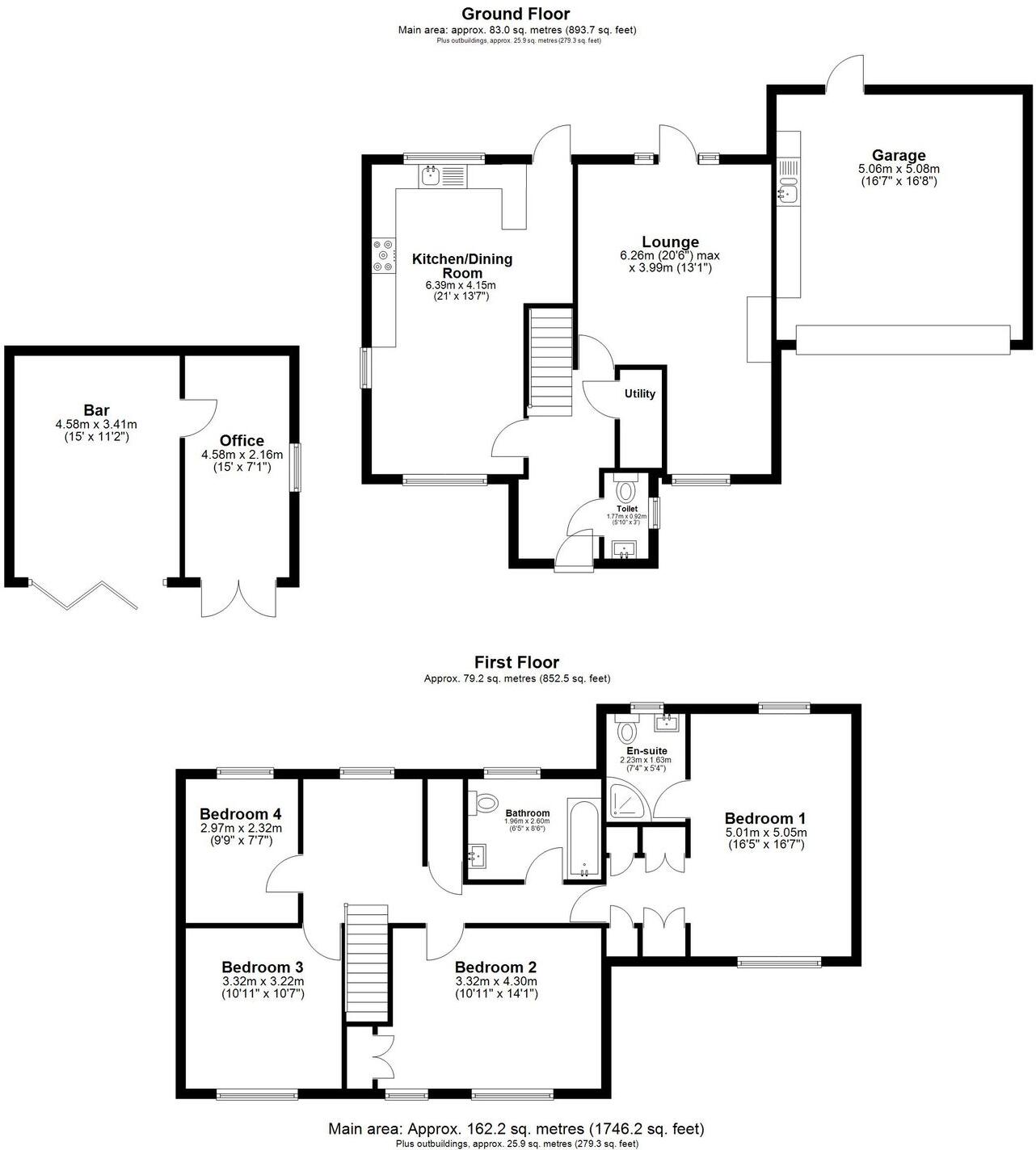 Colts Croft, Great Chishill, SG8 floorplan