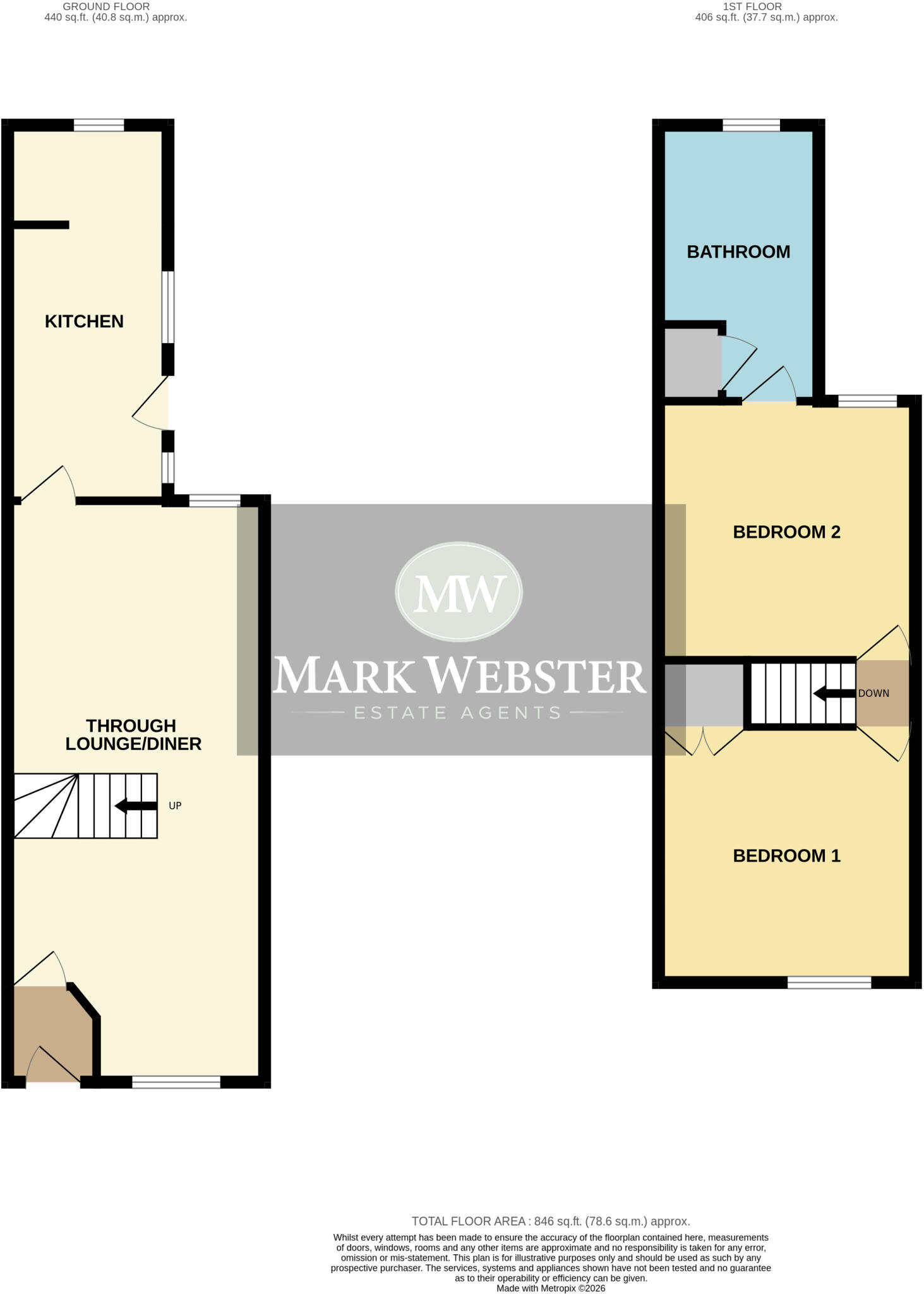 Tamworth Road, Wood End floorplan