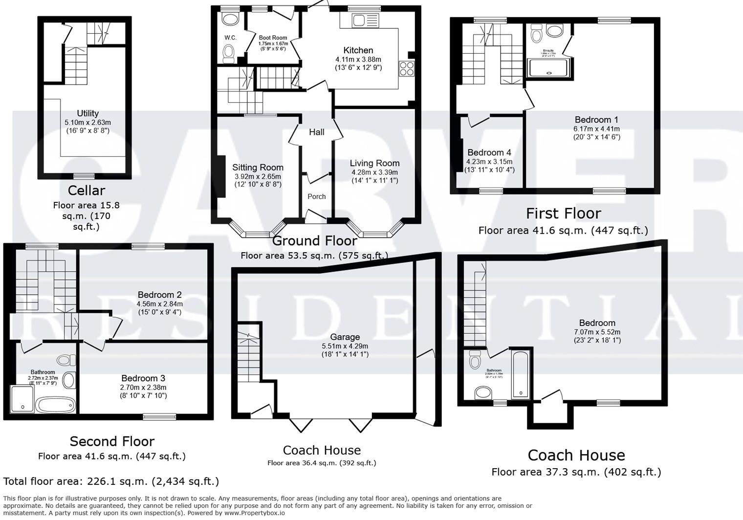 North Green, Staindrop, Darlington floorplan