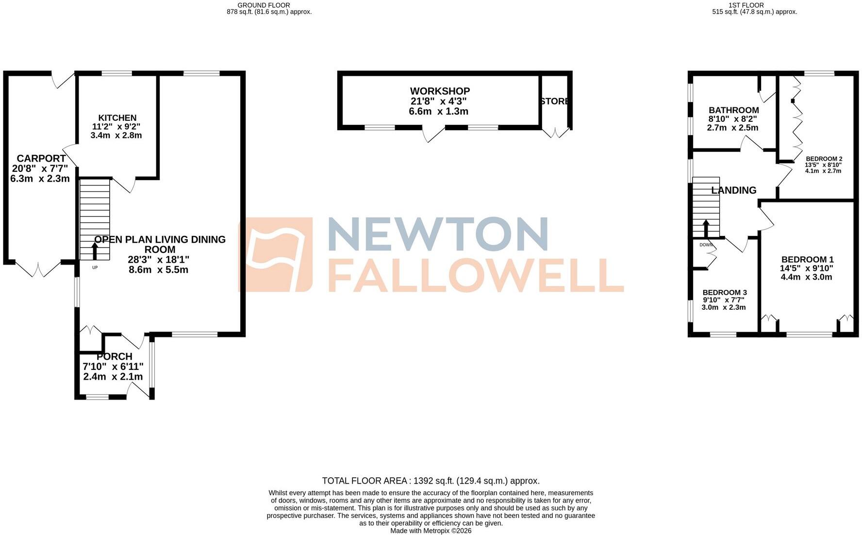 Stoneleigh Way, Leicester, LE3 floorplan