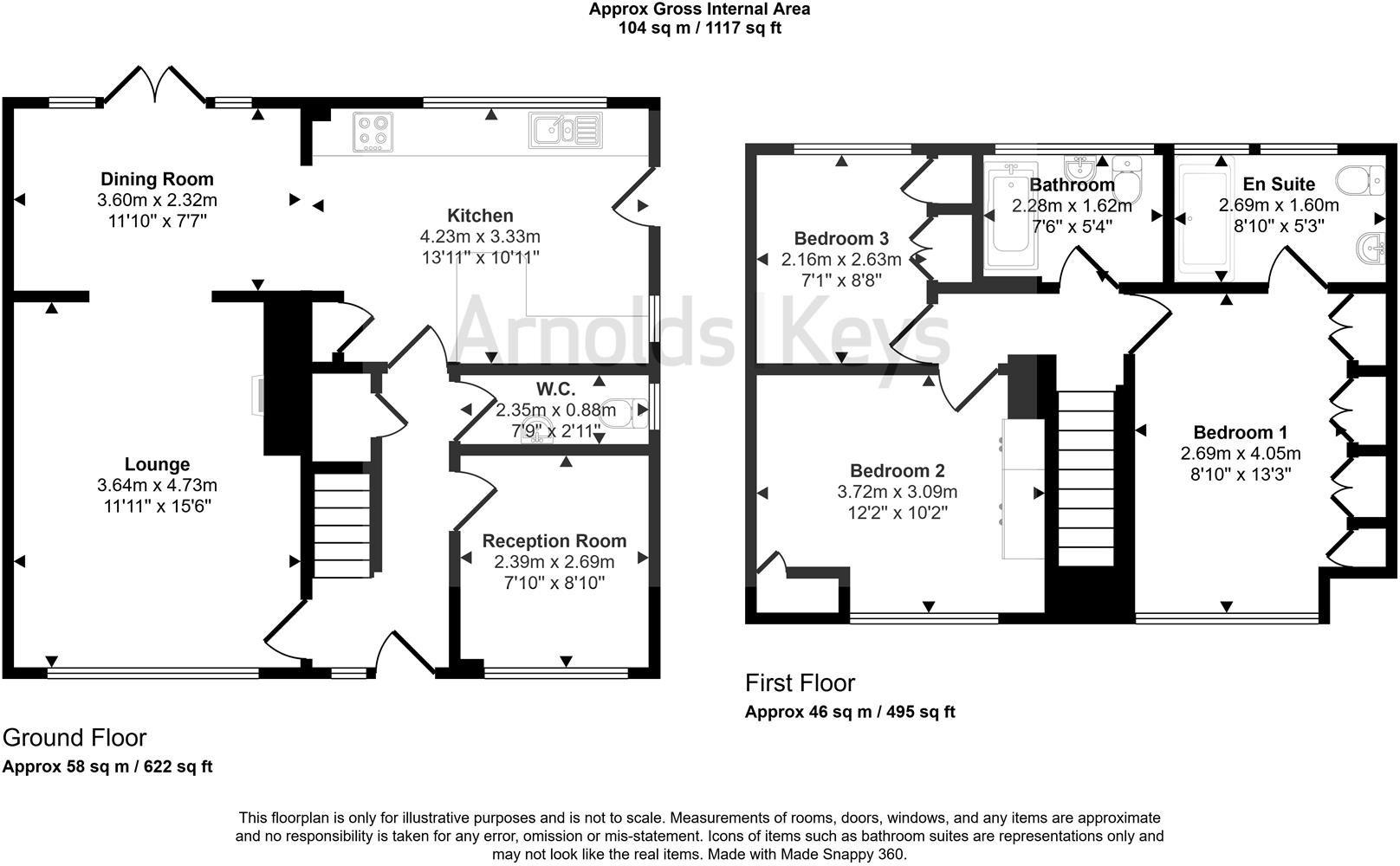 Church Close, Buxton, Norwich floorplan