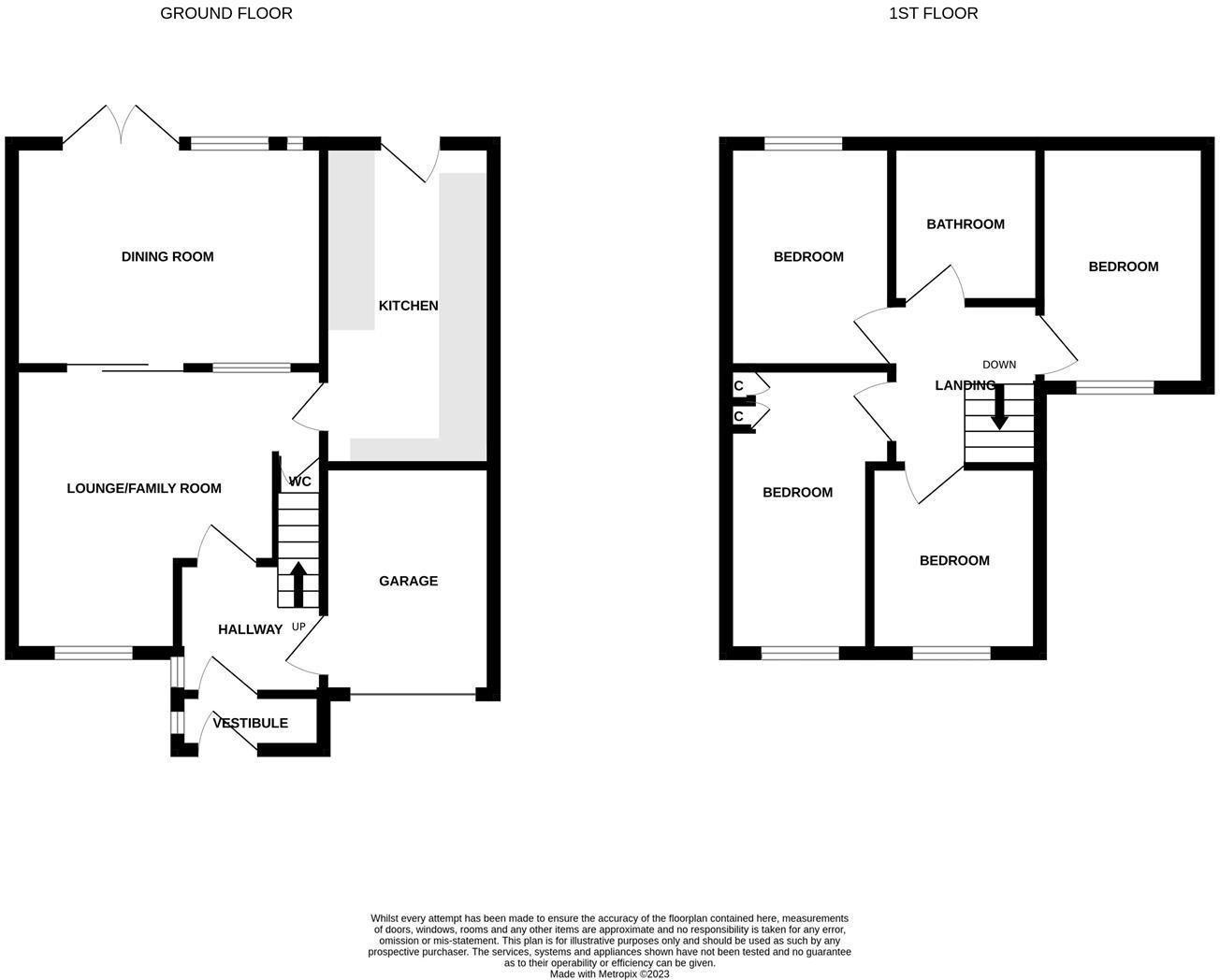 123, Fulthorpe Avenue floorplan