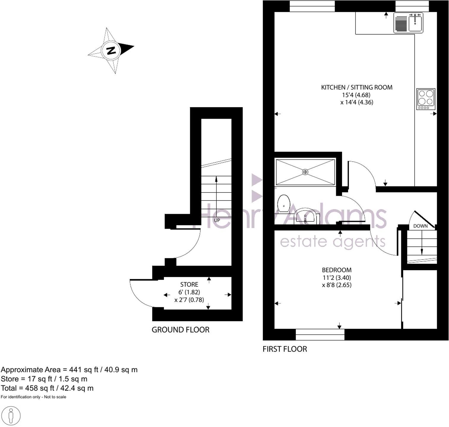 Chatsworth Road, Chichester, PO19 floorplan