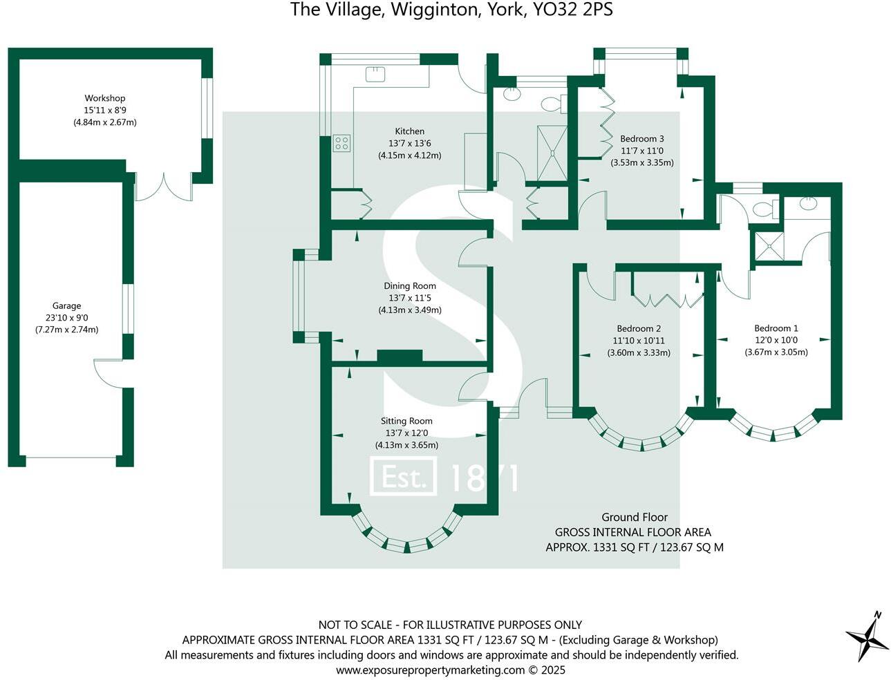 The Village, Wigginton, York floorplan