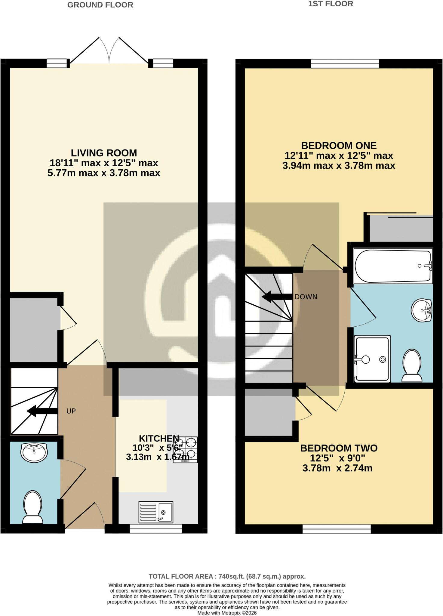 Key Croft, New Cardington, MK42 floorplan