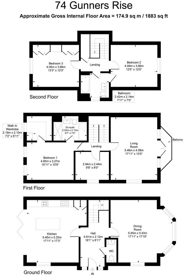Gunners Rise, Shoeburyness, Southend-On-Sea floorplan