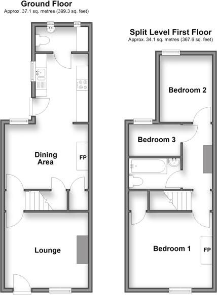 Lavender Hill Tonbridge TN9 floorplan