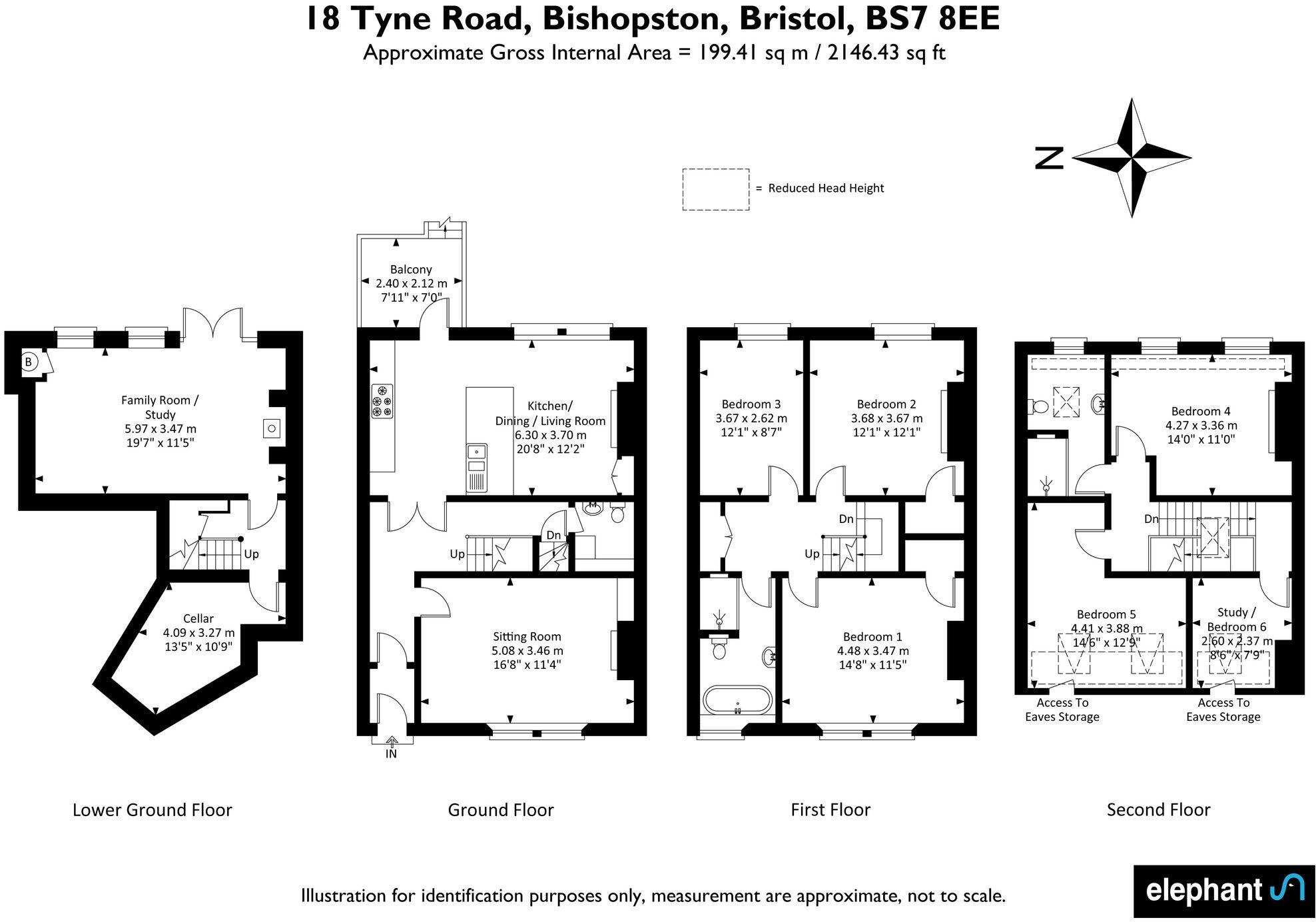 Tyne Road, Bishopston, BS7 floorplan