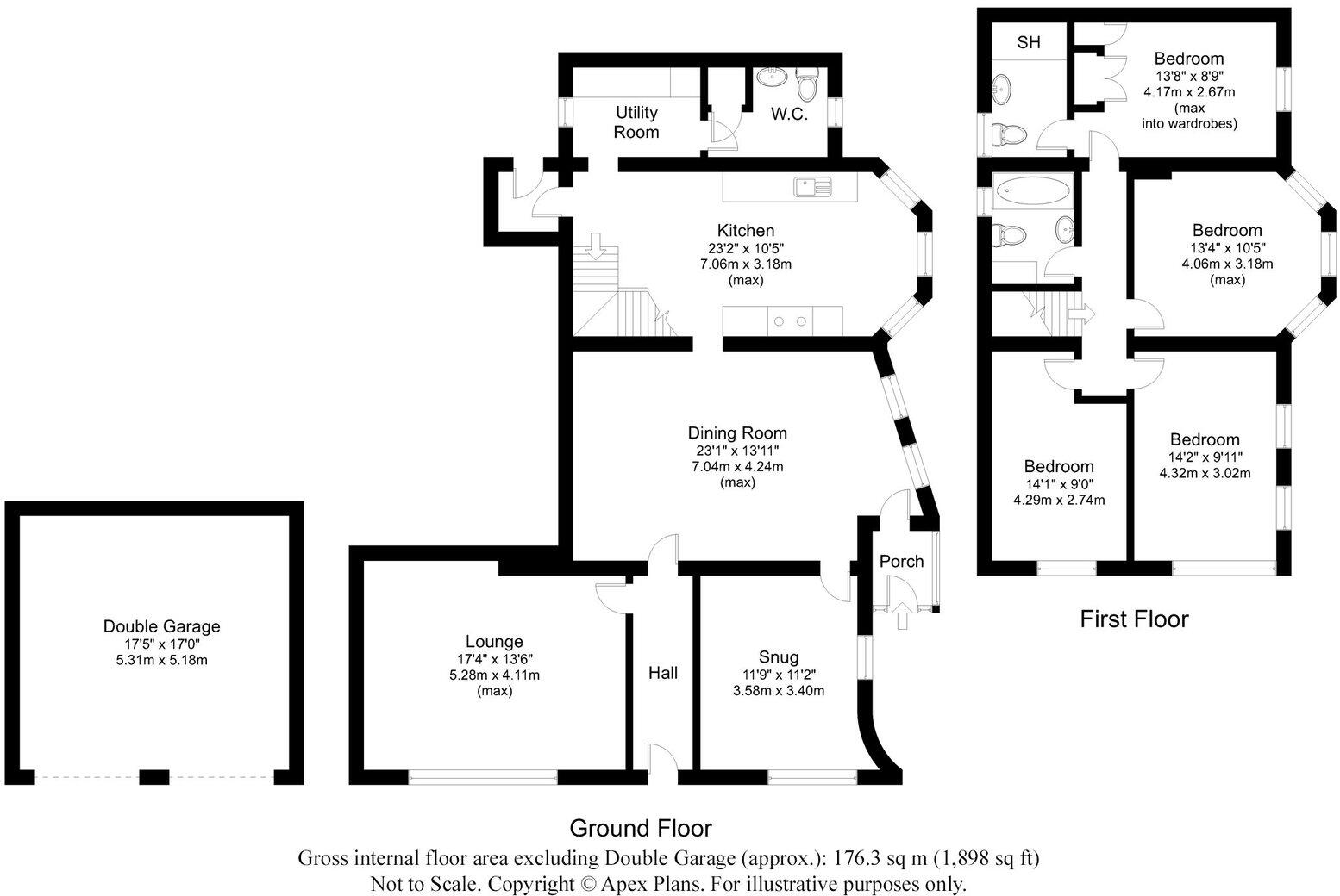 Clifford ~ Old Mill Lane, Clifford, LS23 floorplan