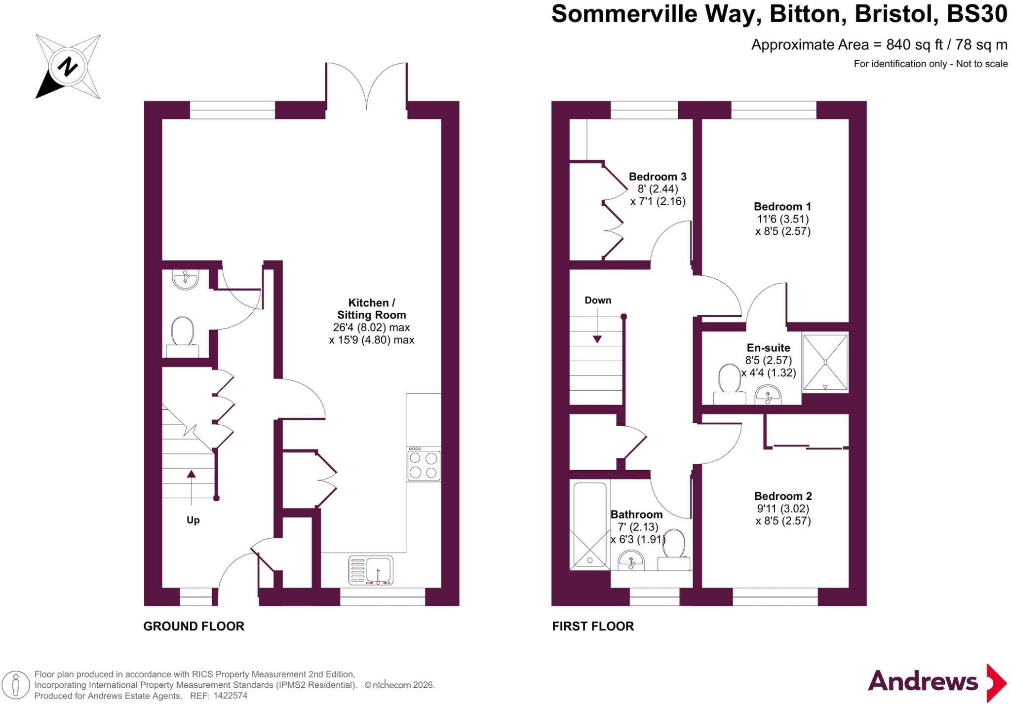 Sommerville Way, Bitton, Bristol, BS30 floorplan