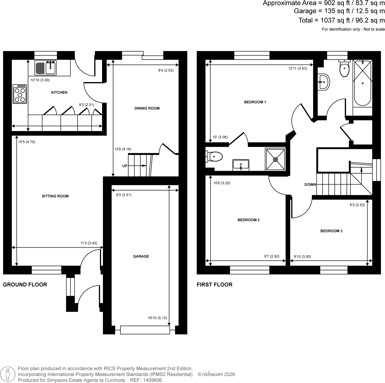 4, Alexandra Gardens, Woking floorplan