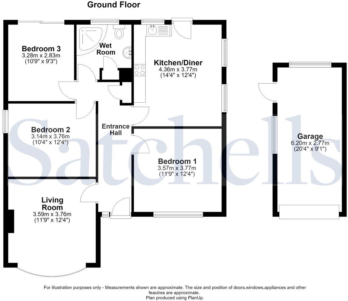 Hawthorn Hill, Letchworth Garden City, SG6 floorplan
