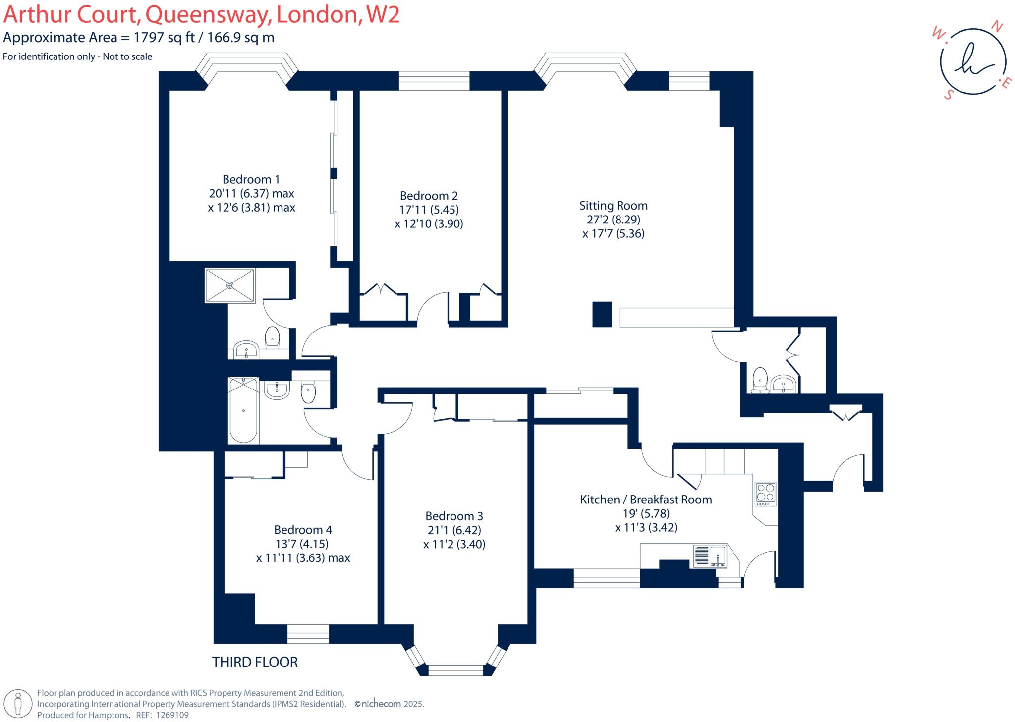 Queensway, London, W2 floorplan