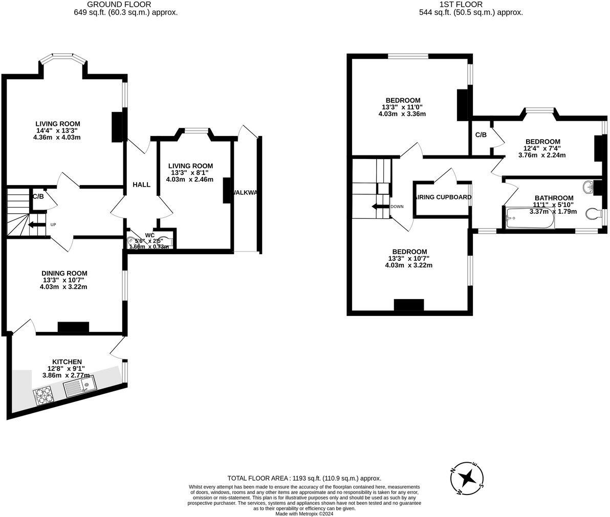 Little Knowle, Budleigh Salterton, EX9 floorplan