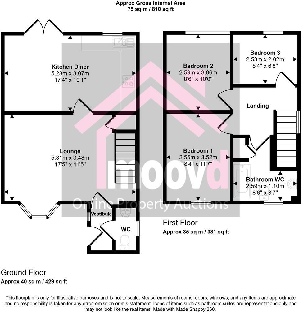 Victoria Court, Framwellgate, Durham floorplan