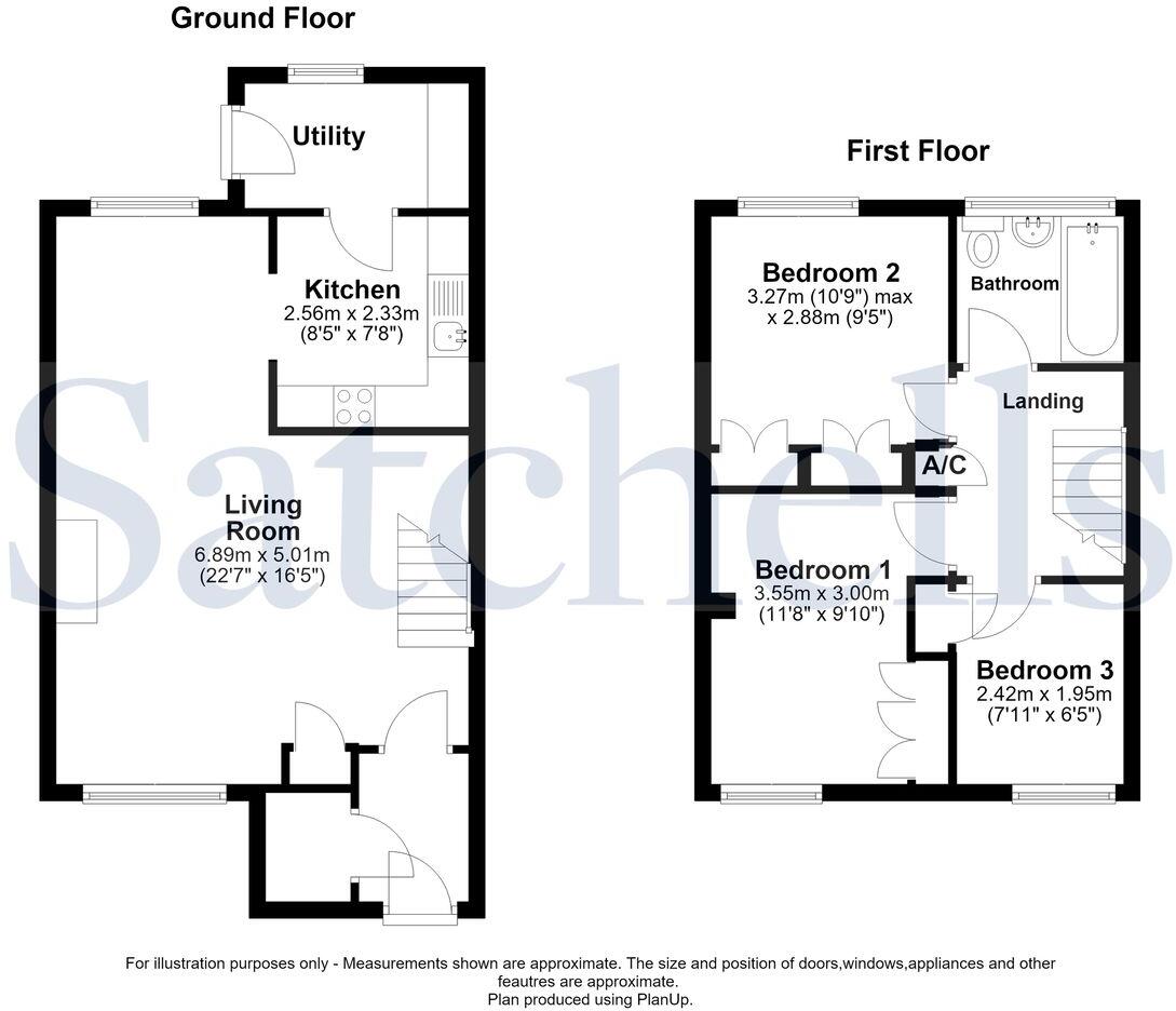 Melbourne Close, Stotfold, Hitchin, SG5 floorplan
