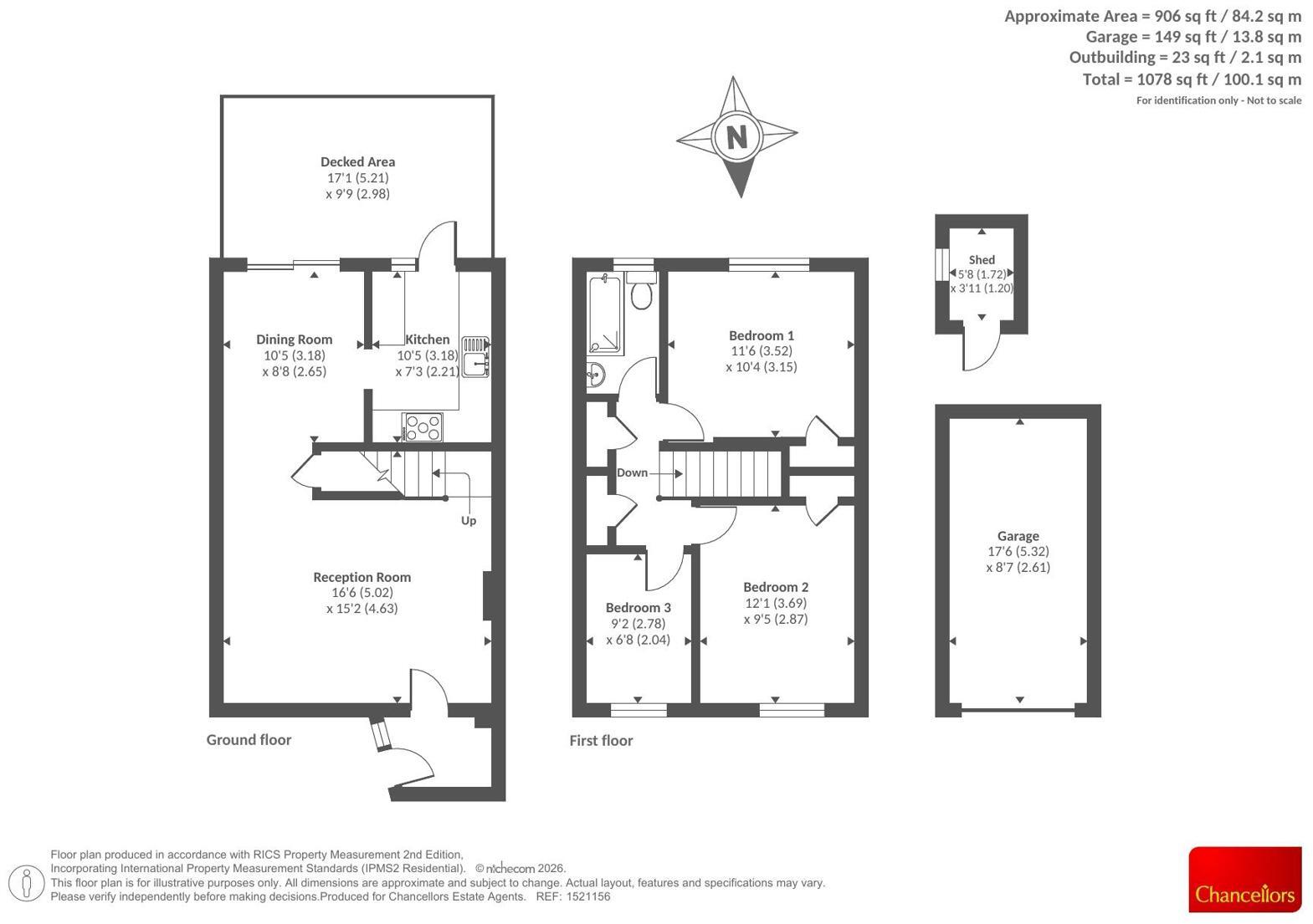 Lansdown Close, Woking, Surrey floorplan