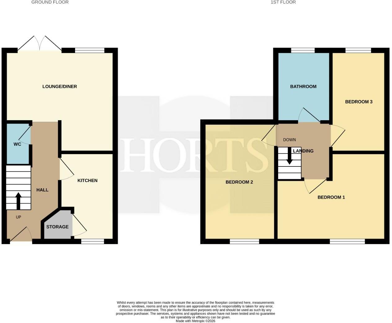 St. Margarets Avenue, Wolston, Coventry floorplan