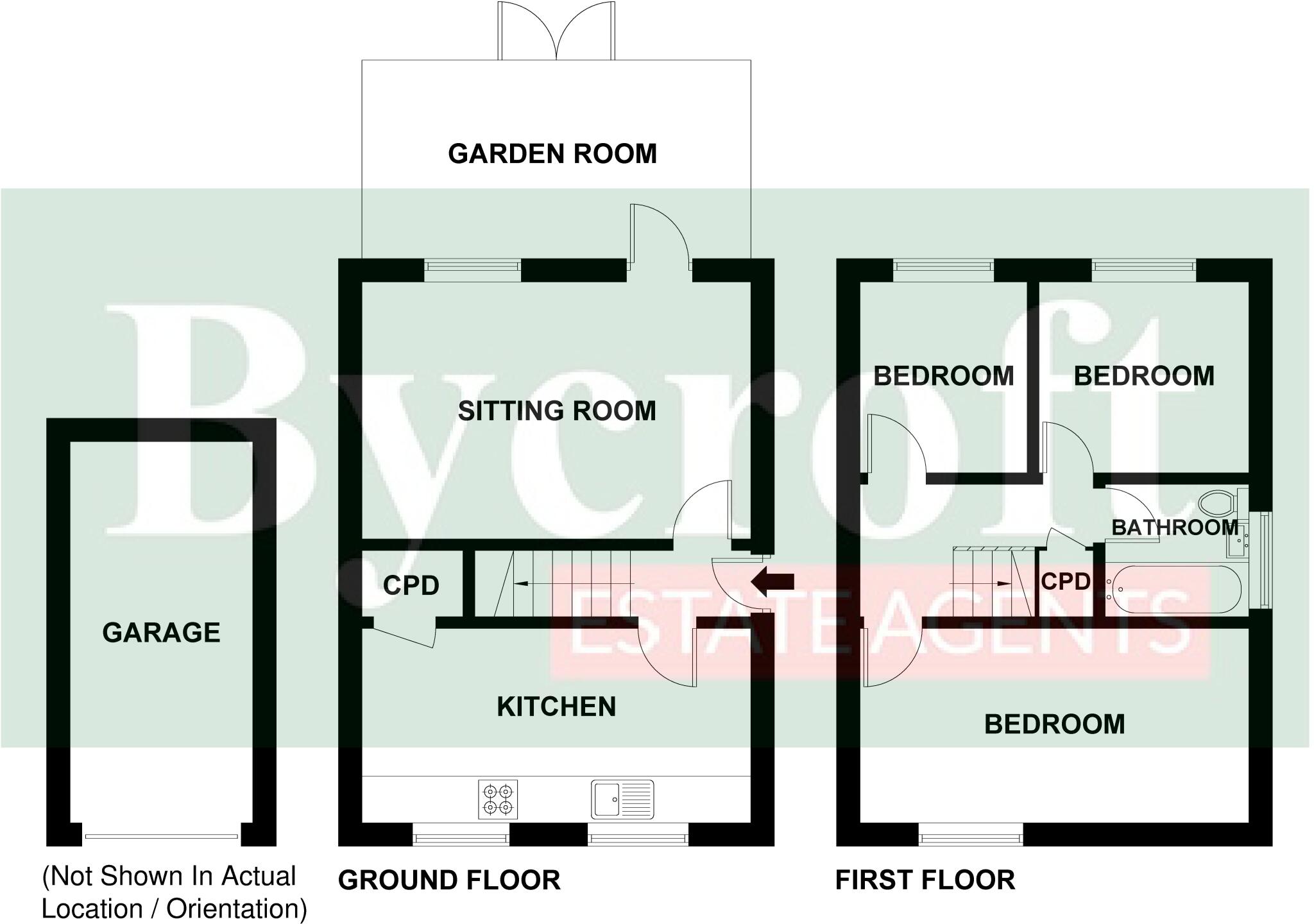 22, Clarendon Drive, Great Yarmouth floorplan