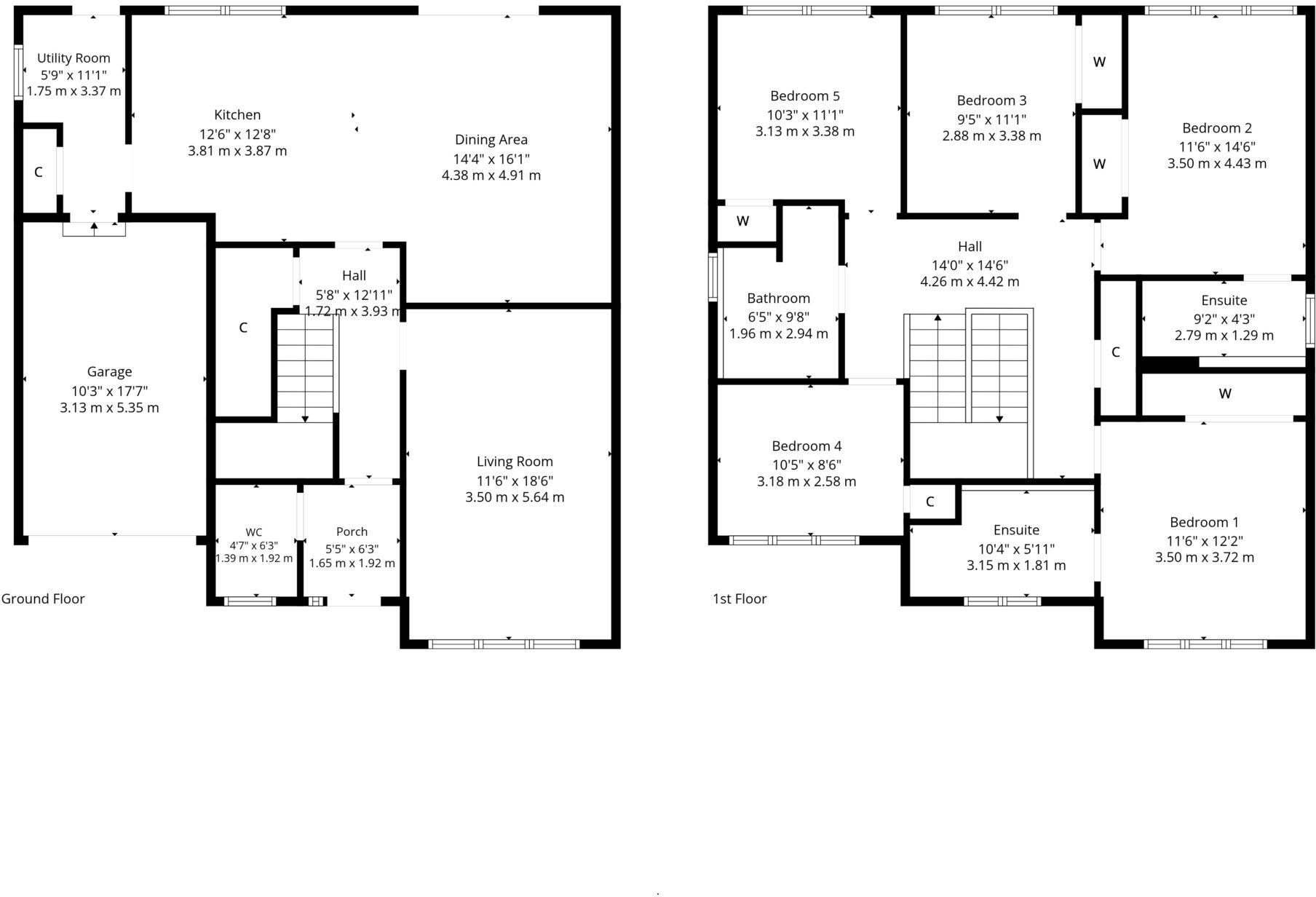 18 Bennie Place, Bearsden, G61 3EG floorplan