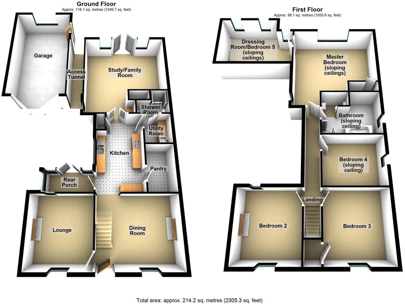8 Gladstone Street, Kibworth Beauchamp floorplan