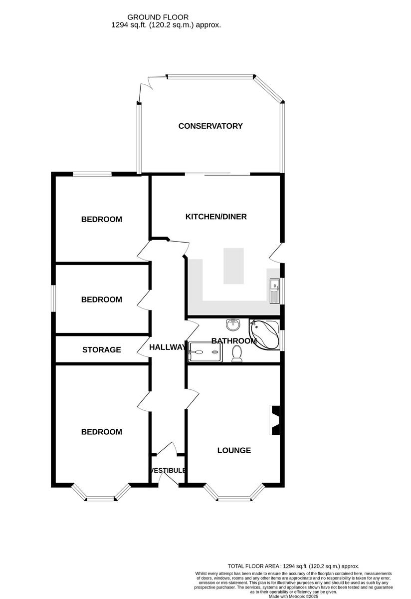 35, Templeton Crescent, Prestwick, KA9 floorplan