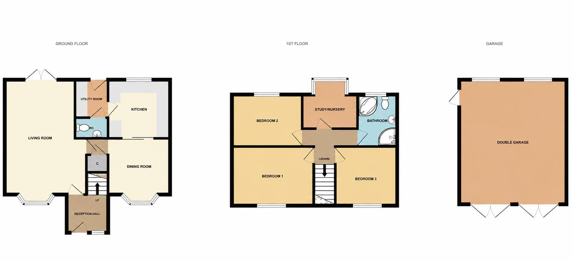 Springle Styche Lane, Burntwood, WS7 9HD floorplan