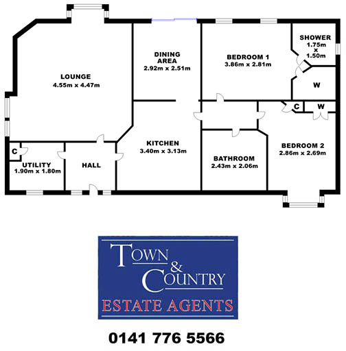 15, Cedar Crescent, Stepps, G33 6FZ floorplan