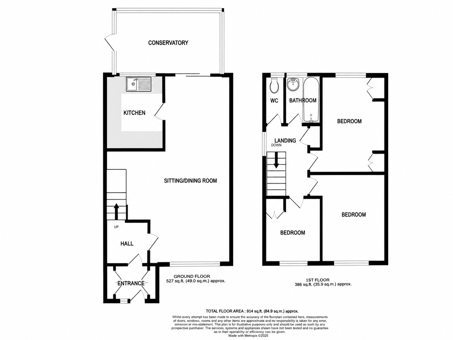 Nursery Path, Hailsham, East Sussex, BN27 floorplan
