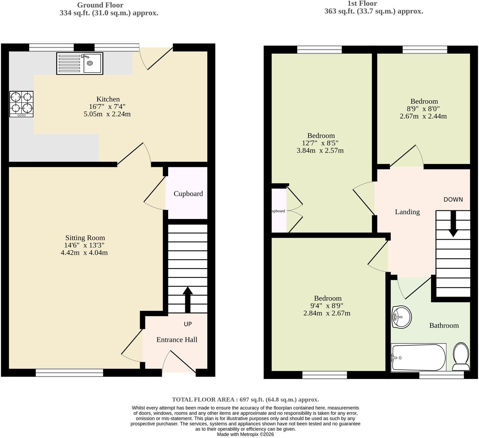Beecheno Road, Norwich floorplan