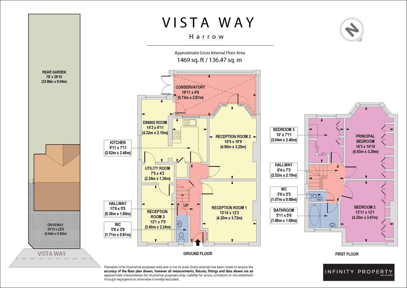 Vista Way, Harrow, HA3 floorplan