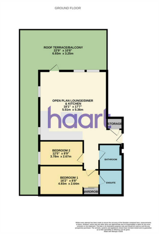 Edinburgh Gate, Harlow floorplan