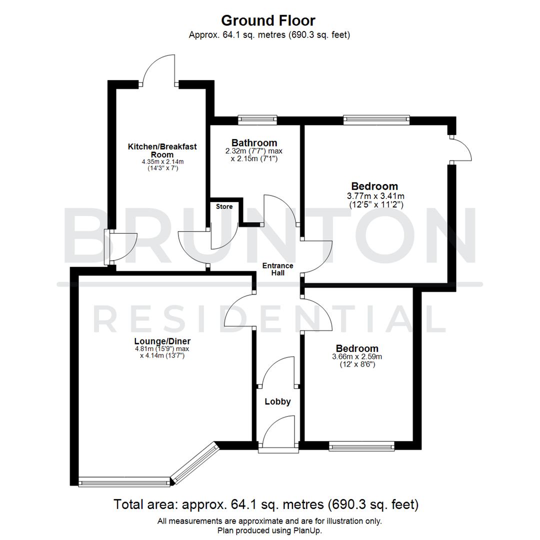 Church Road, Gosforth, NE3 floorplan