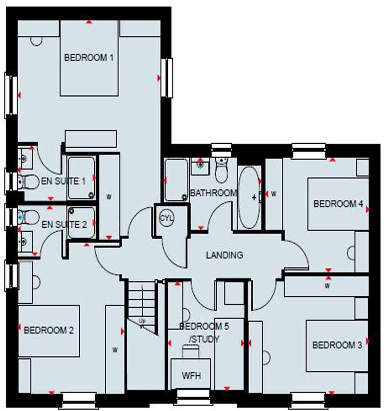 Diamond Road,
Northway,
Tewkesbury,
GL20 floorplan