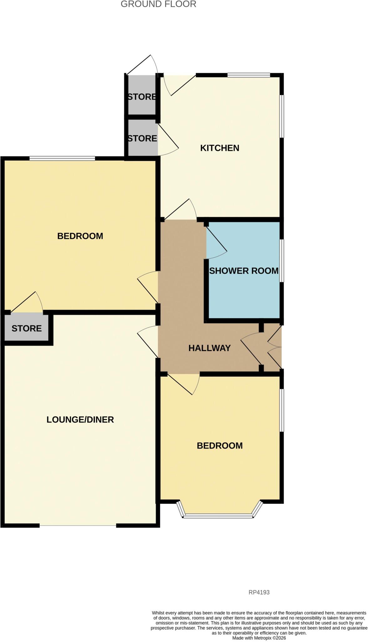 Bryn View Road, Penrhyn Bay floorplan
