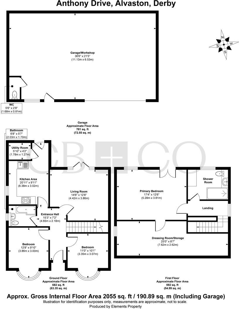 Anthony Drive, Alvaston, Derby floorplan